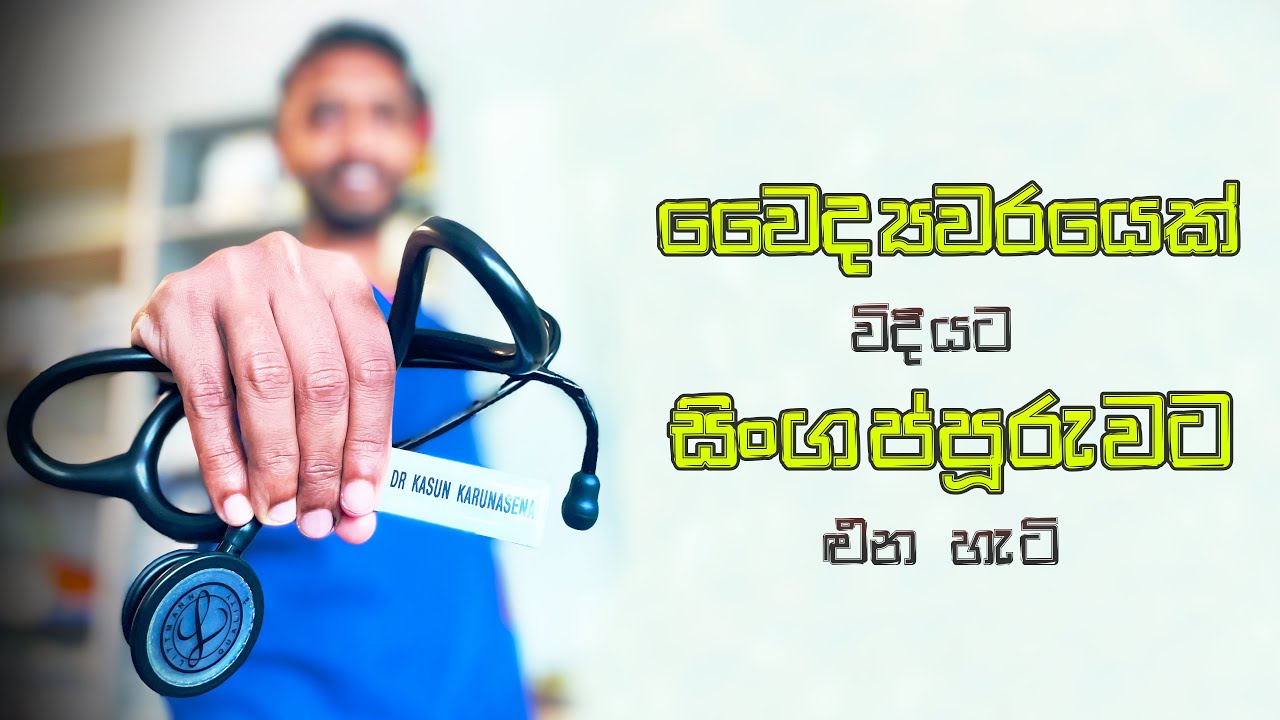 දොස්තර කෙනෙක් විදියට රට එන්න ඉන්න අයට පණිවිඩයක් | How to Migrate as a Doctor 🇸🇬 (2024)