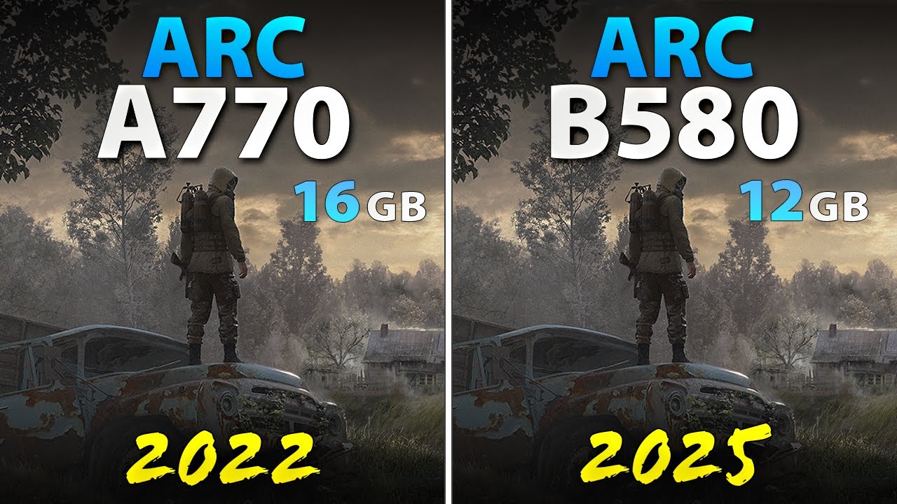 Intel Arc A770 vs Arc B580 // Test in 10 Games