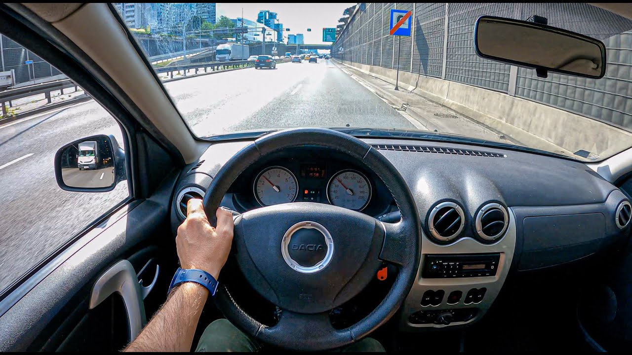 2011 Dacia Sandero Black Line [1.2 75 HP] |0-100 |POV Test Drive #819 Joe Black