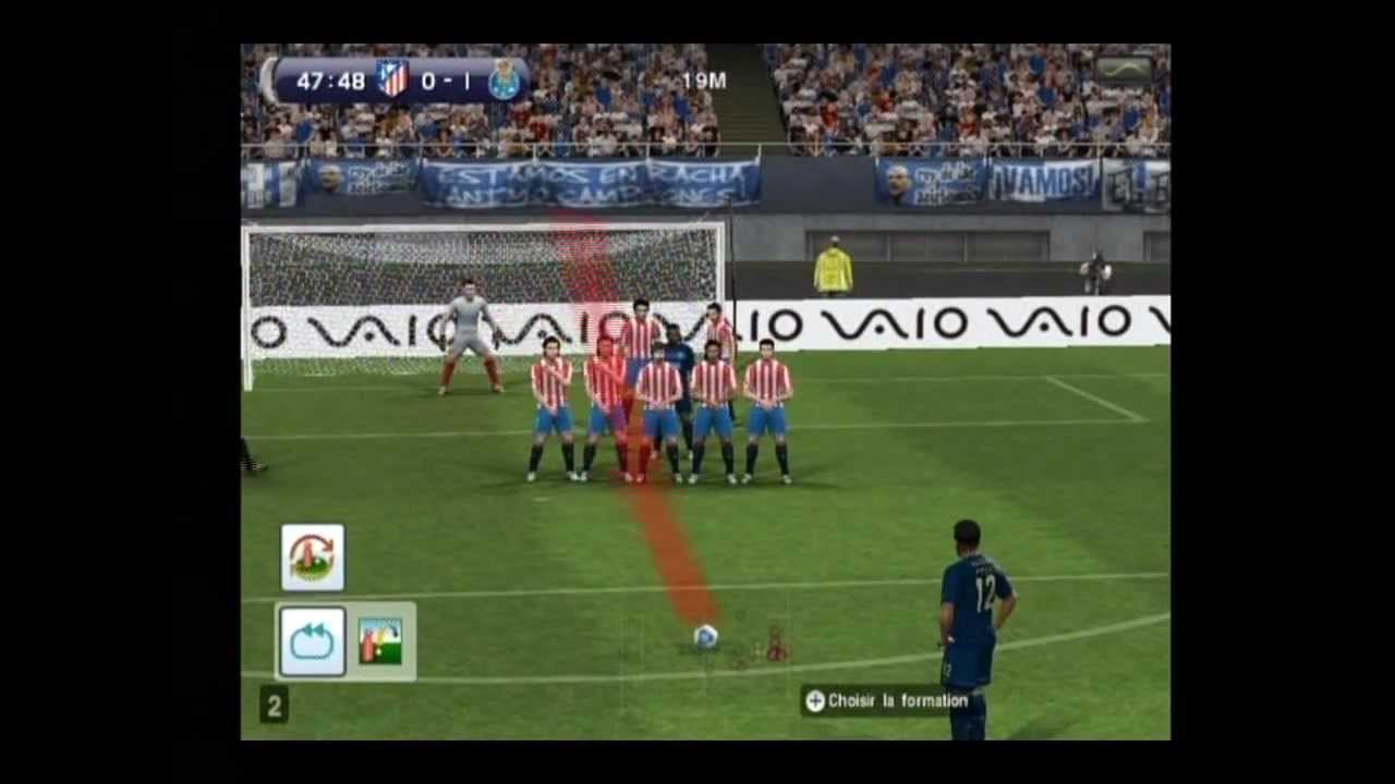 PES 2012 (Wii) Free Kick HULK