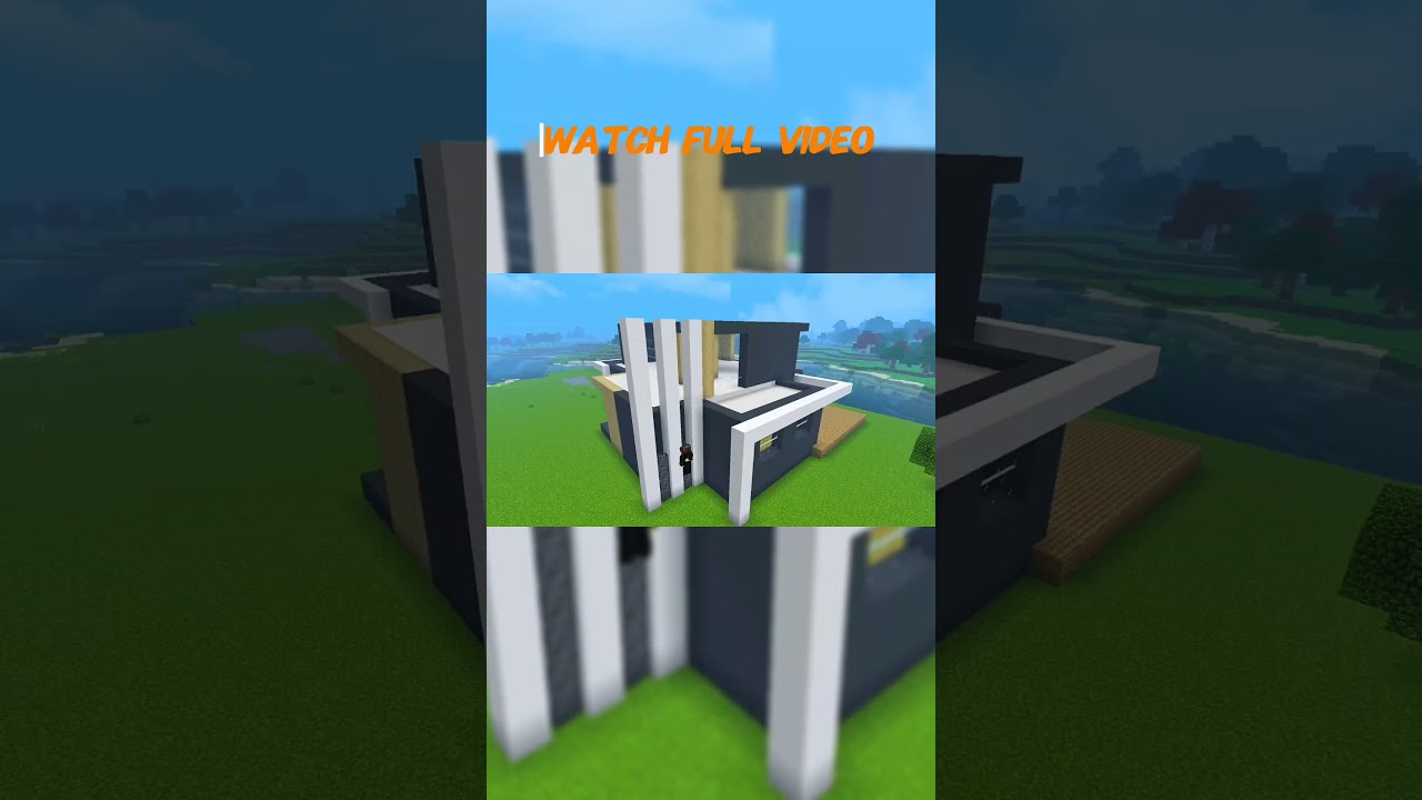 How to build a Modern Minecraft House | Simple Build 🏠 
