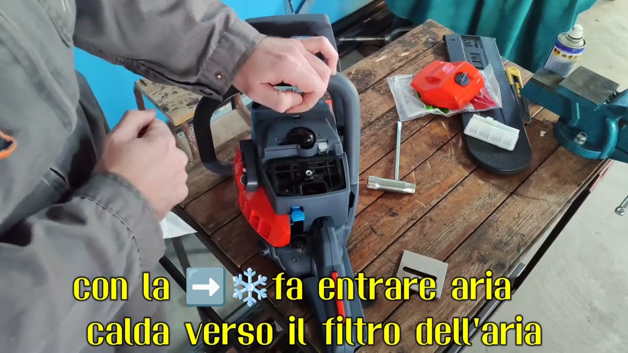 Unboxing motosega Oleo-mac gs411. Nuovo acquisto!!!