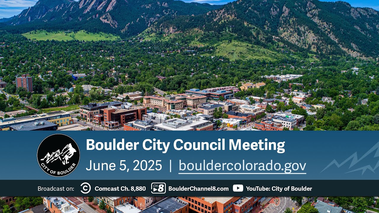June 5, 2025 City of Boulder City Council Meeting