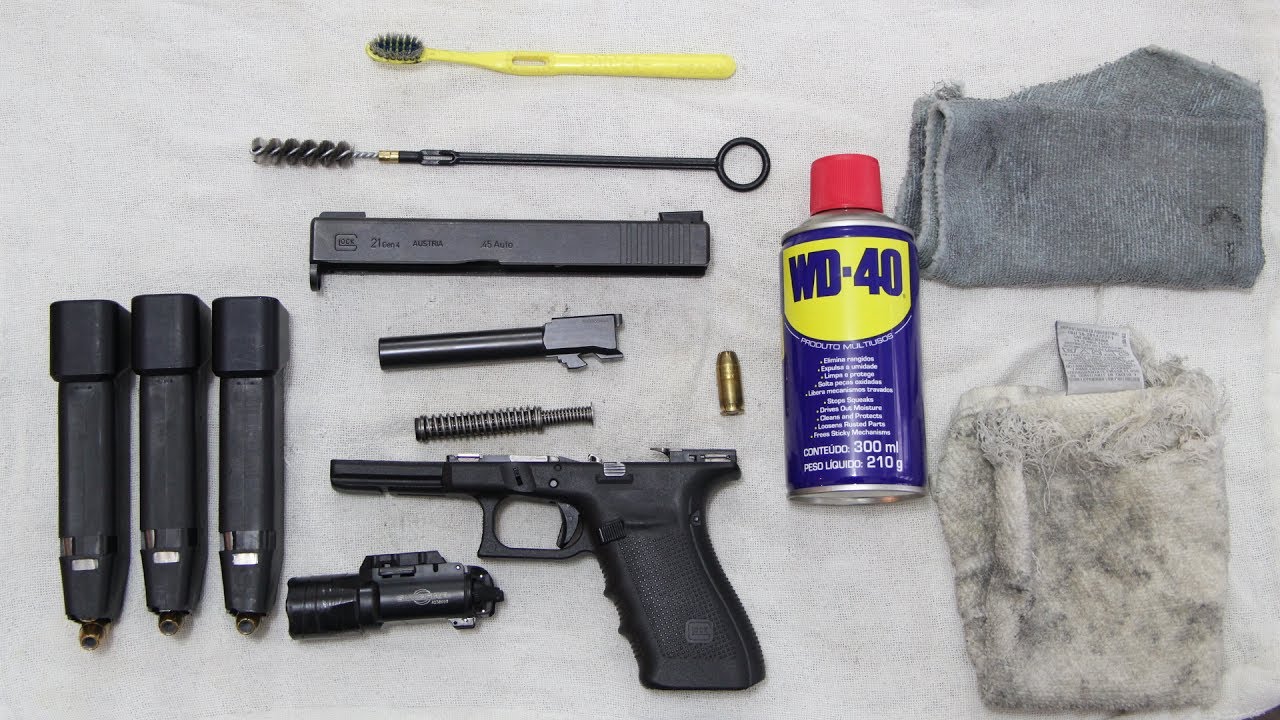 Como LIMPAR a sua ARMA de FOGO!