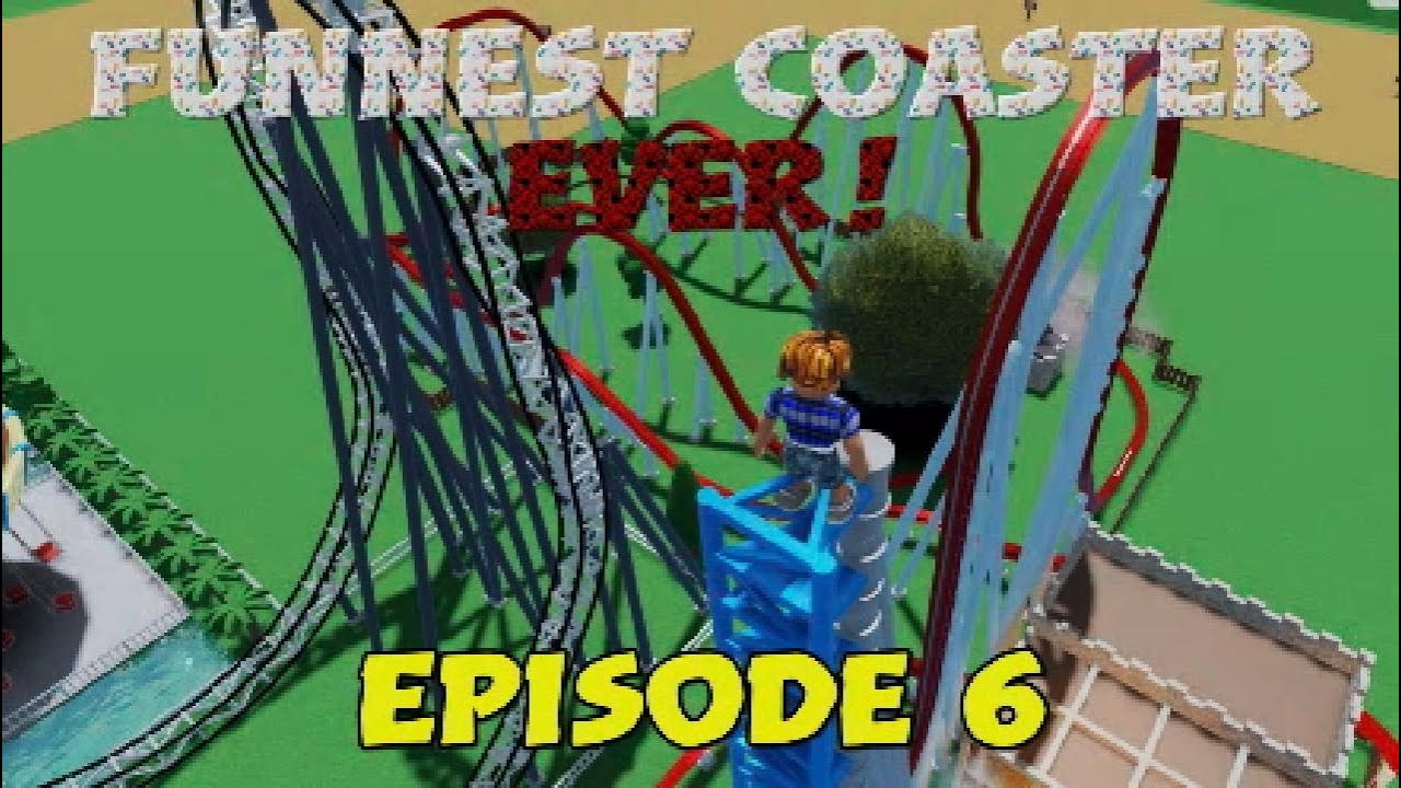 FUNNEST COASTER EVER!😆 Episode 6 (Theme Park Tycoon 2)
