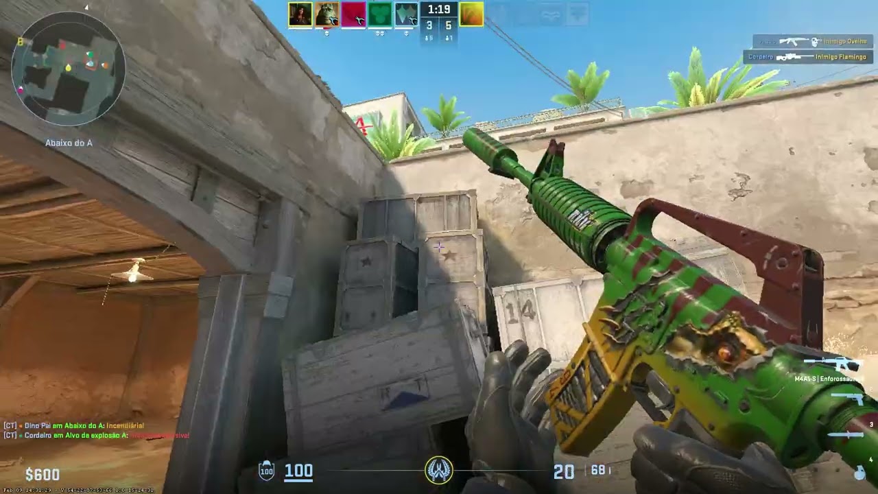 Finalmente essa dupla do CS encaixou (pixel roubado?)