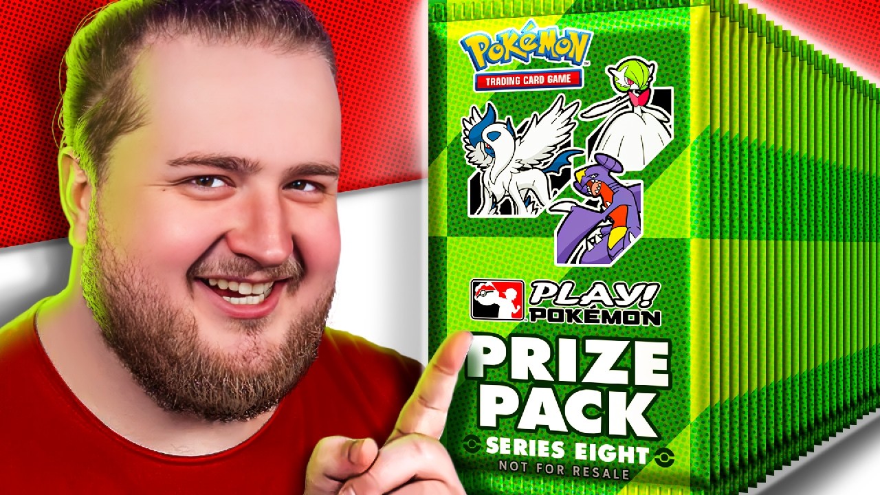 Я открыл 50 призовых наборов Pokemon