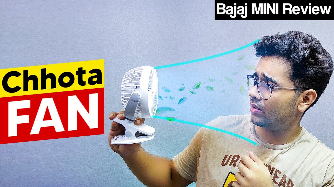 🍃Chhota FAN | Bajaj PYGMY MINI 110 MM PERSONAL FAN|