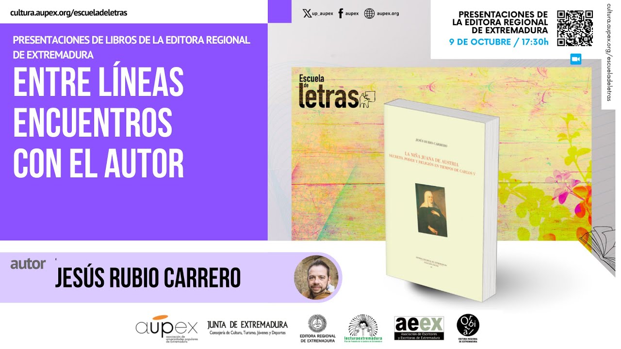 EDL - Presentaciones de libros de la Editora Regional.  Jesus Rubio Carrero