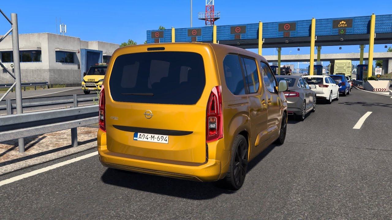 Opel Combo 2023 | Euro Truck Simulator 2 | ETS2 1.57 Bus mods