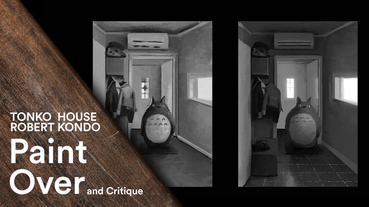 Photoshop: Robert Kondo's Schoolism Feedback - Tonko School (