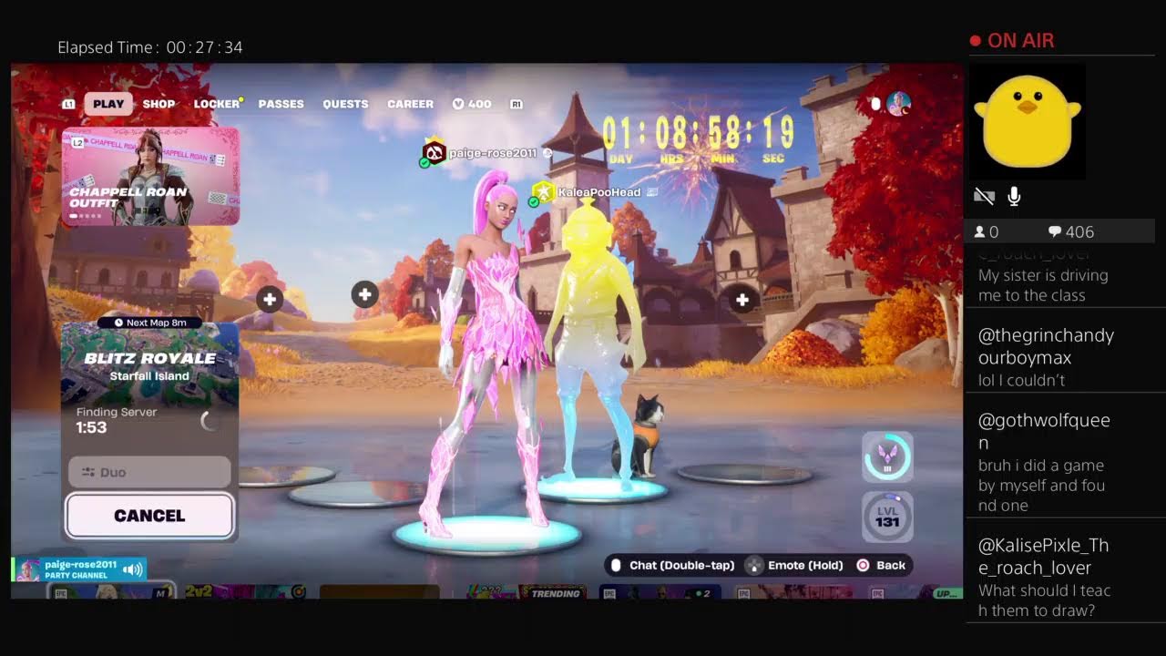 Playing with friends