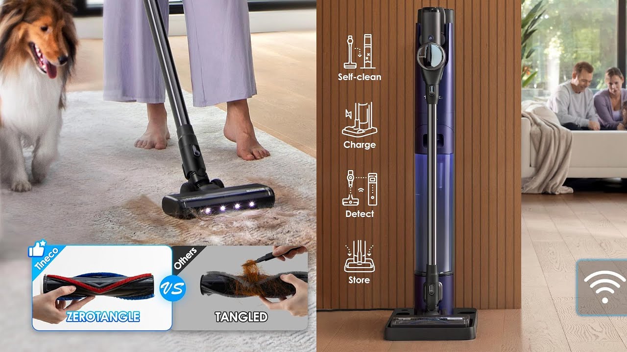 Tineco Pure ONE Station FurFree Cordless Vacuum Cleaner Review: The Best for Pet Hair?