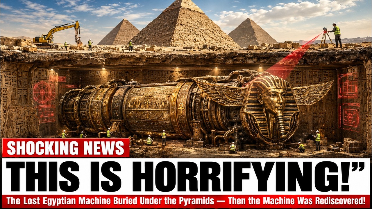 The Lost Egyptian Machine Buried Under the Pyramids &mdash;  Then the Machine Was Rediscovered!