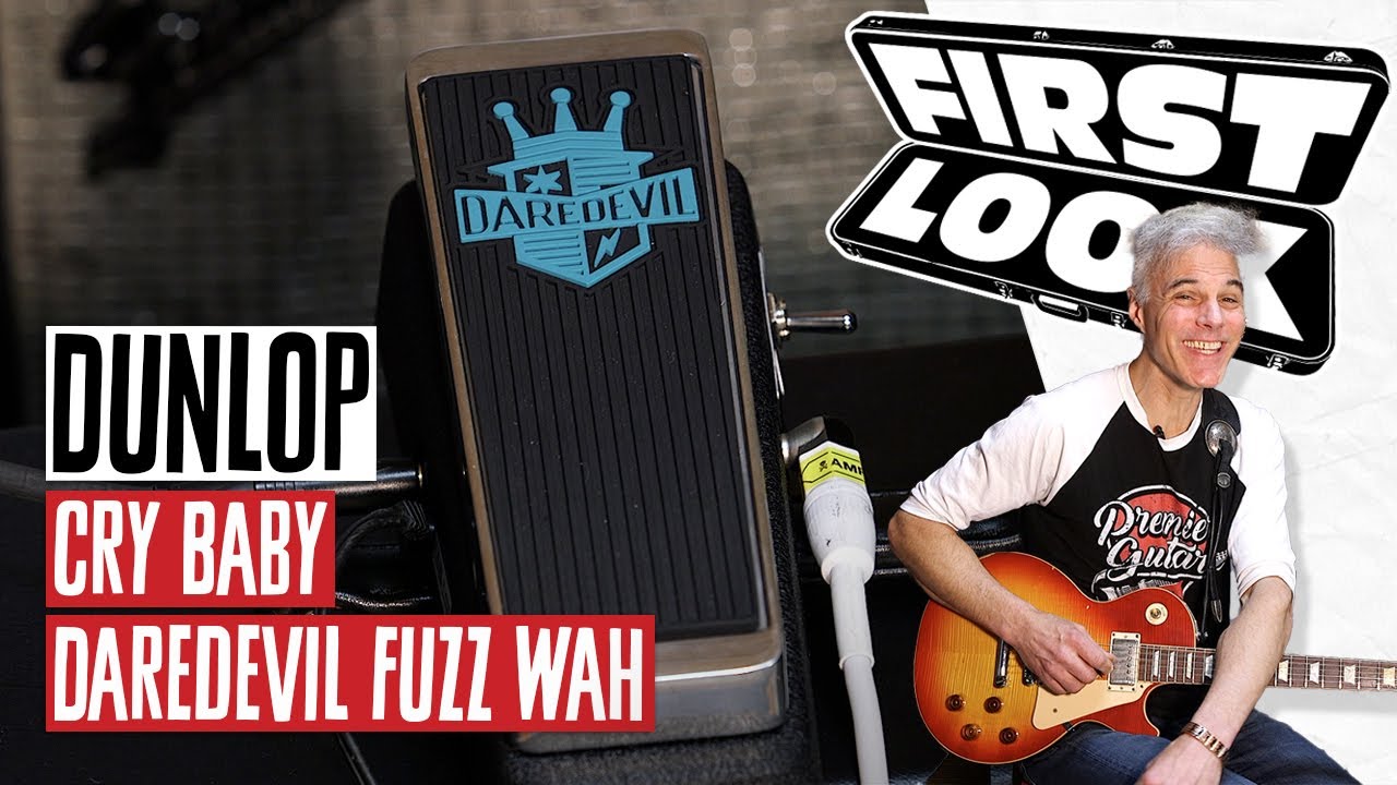 Демо Dunlop Cry Baby Daredevil Fuzz Wah | Первый взгляд