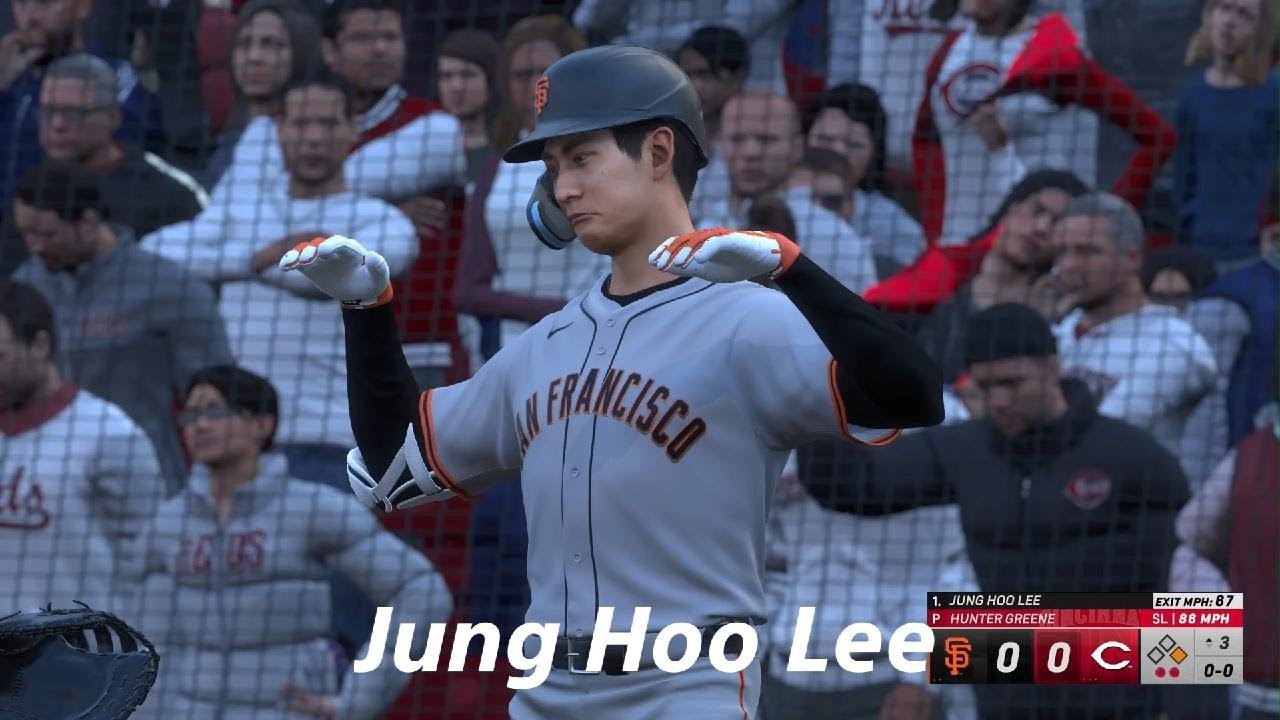 Jung Hoo Lee　イ・ジョンフ　MLB The Show 25