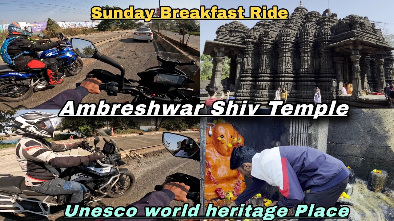 Ambernath Shiv temple - Sunday Breakfast Ride - Unesco world heritage Place