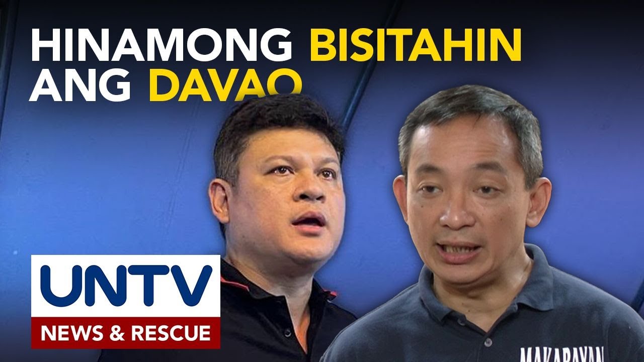 Duterte kay Tinio: bumisita sa Davao at tingnan nang personal ang flood control projects