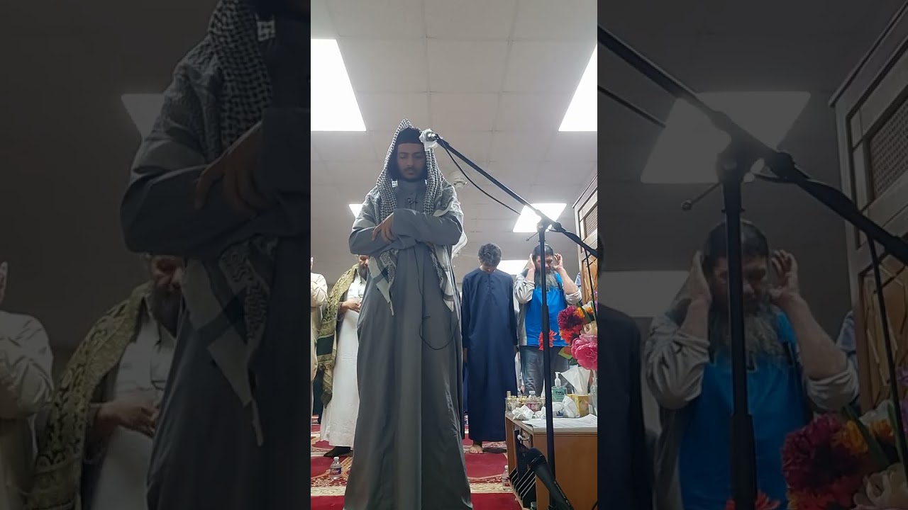 Mohamed Abdelgawad in Taraweeh prayer 2026