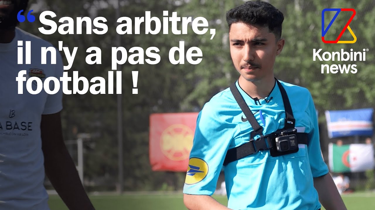 On a suivi Rayan aka @RG28 , arbitre amateur, le temps d'un match à la CAN des quartiers ⚽️