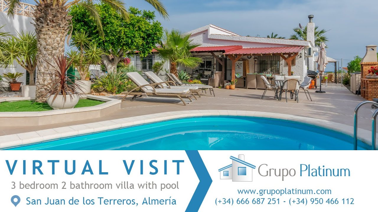 Villa in San Juan de los Terreros [RESERVED]  - Reformed 3 bed 2 bath w/ pool, garage & views