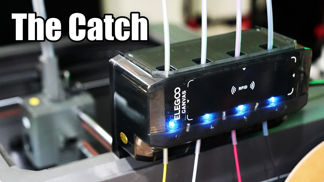 This Multicolor 3D Printer Has a Catch&hellip; (Elegoo Centauri Carbon 2)