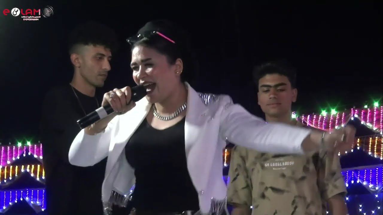 صوتها بيعمل زلزال الجميلة بزيادة 🖤 حنان احمد مع اوشا 2024 مليونيه اولاد الحمراوي برج البرلس