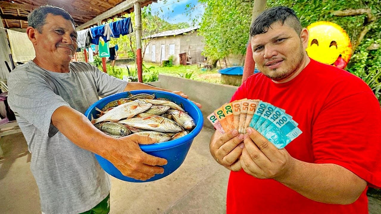 COMPREI TODOS OS PEIXES DO MEU TIO !!! 😁