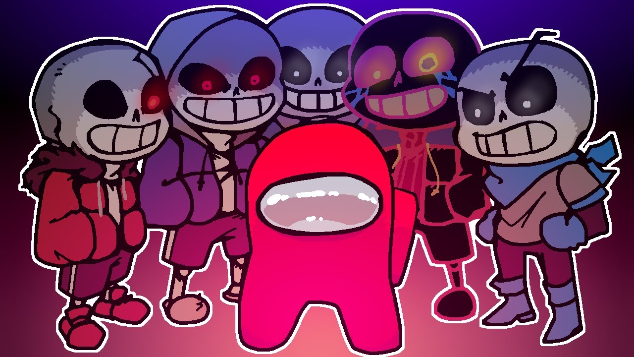 SANS AUS x AMONG US ANIMATIONS