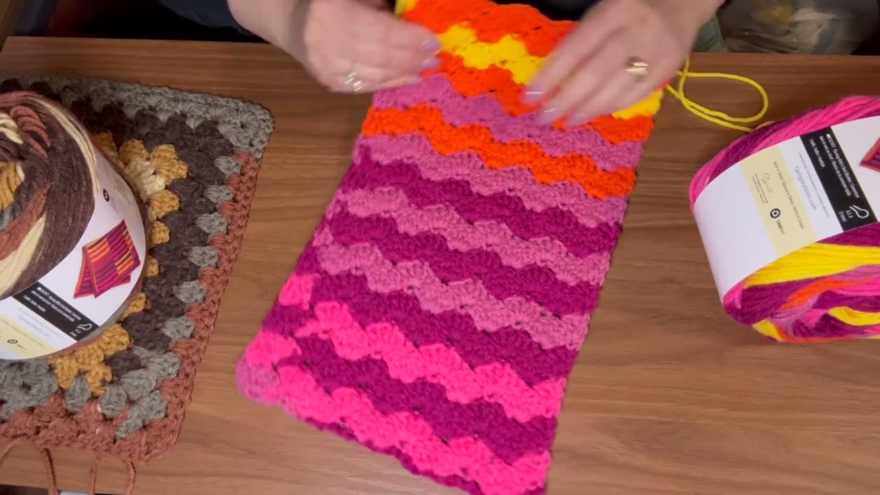 Brand New Yarns at Michael's - Swatches Part 2