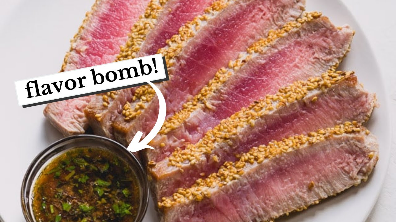 seared ahi tuna steaks