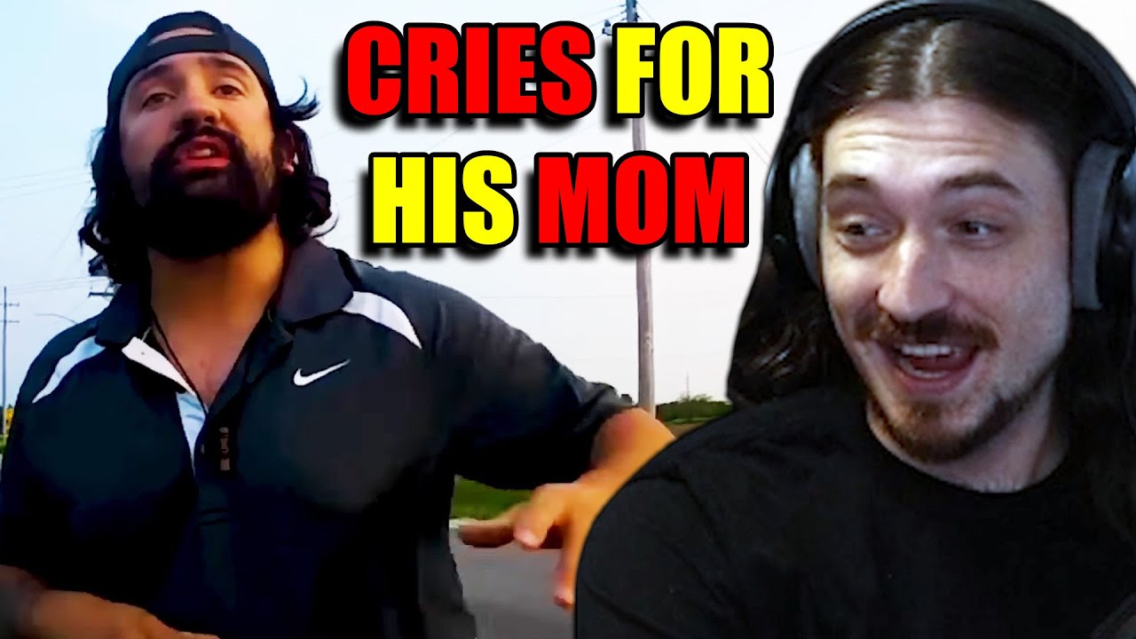 Middle Aged Man Cries For His Mommy