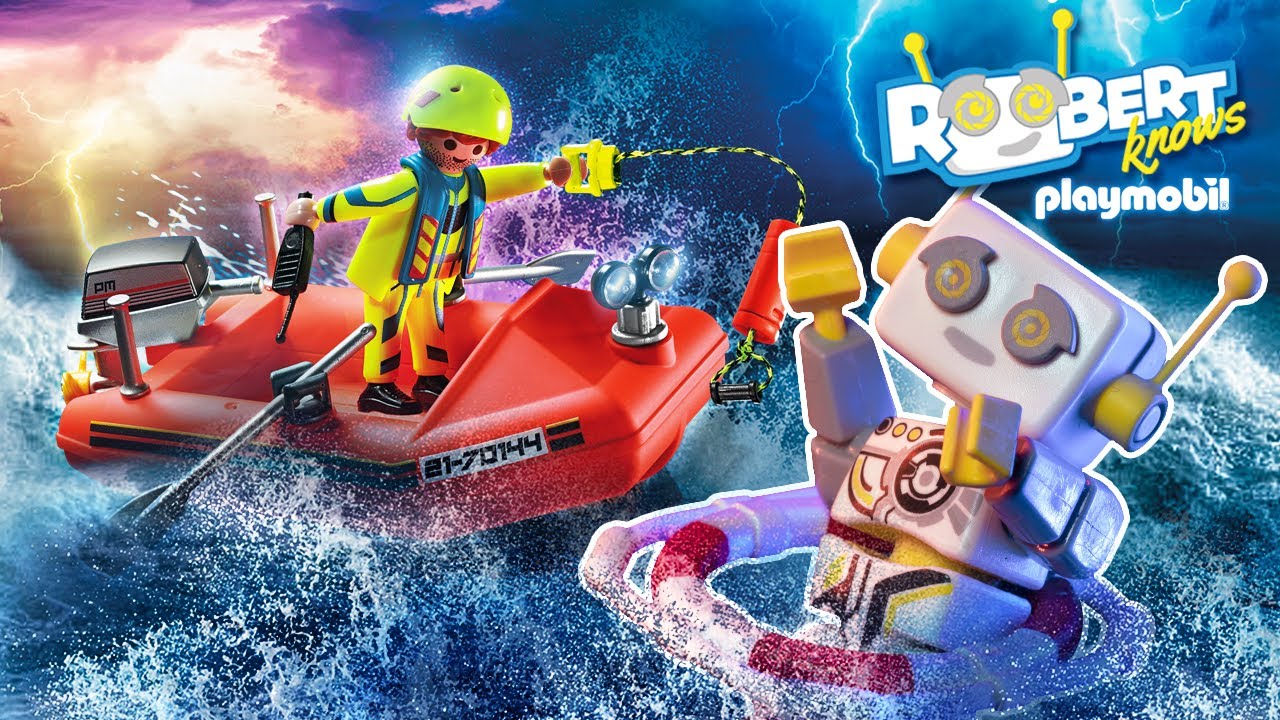 Le sauvetage en mer - ROBert Sait - PLAYMOBIL en Français