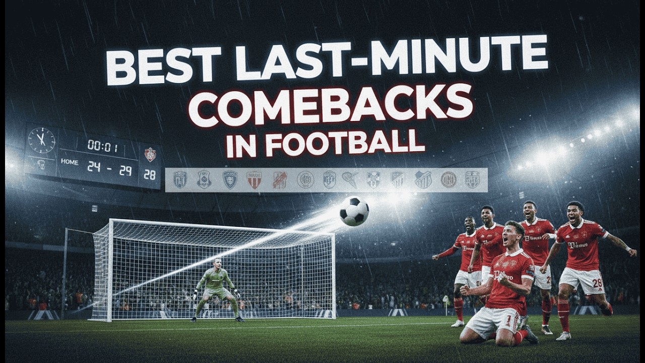 Best Last‑Minute Comebacks in Football