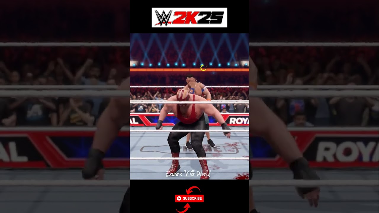 JOHNCENA DOUBLE FINISHER #wwe #wwe2k25 #eswarsvgworld