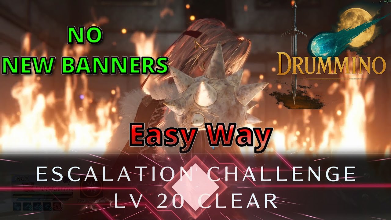 FF7 EC Banesword Sephiroth Escalation Challenge Lv 20 - No new Banners