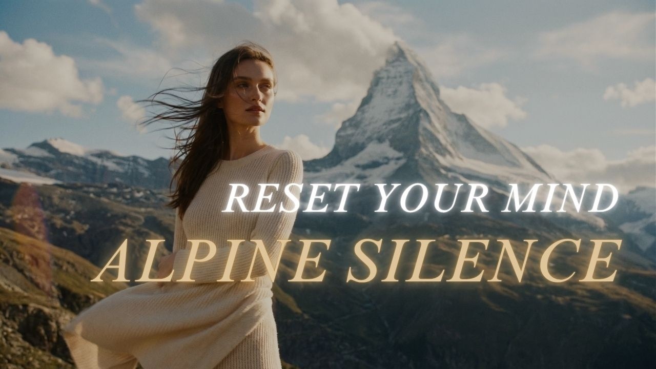 1 Hour in Zermatt 🇨🇭 | Alpine Silence & Handpan Meditation