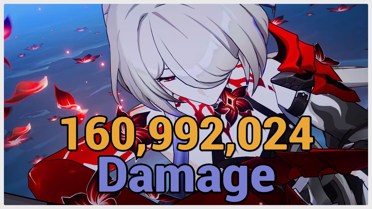 160,992,024 Highest Damage with Acheron | Honkai: Star Rail