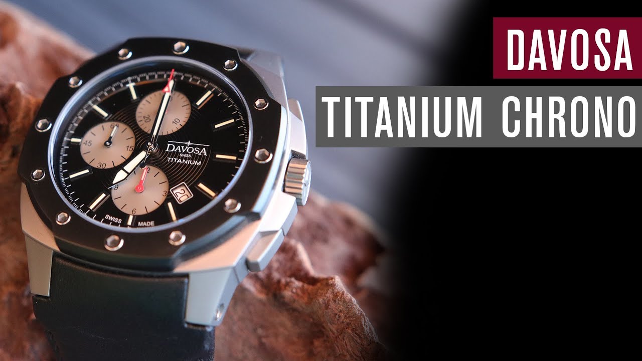 Audemars Piguet Alternative? Davosa Titanium Chronograph | Test | Review | Deutsch