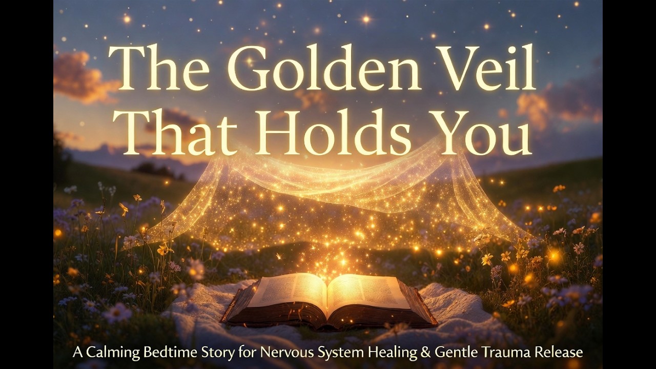 The Golden Veil That Holds You |  Nervous System Healing, Trauma Release & Pain Relief