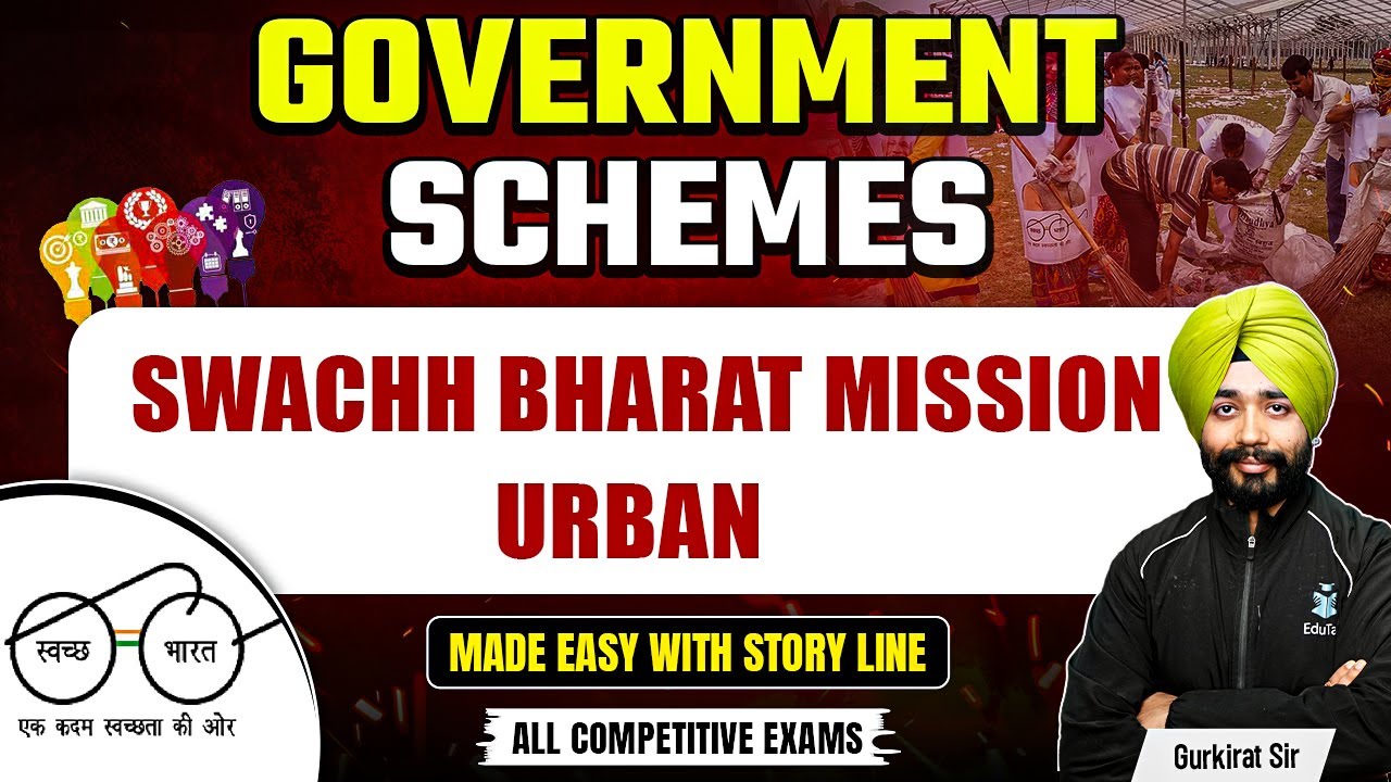 Swachh Bharat Mission Urban | Government Schemes for Competitive Exams | Current Affairs for Banking