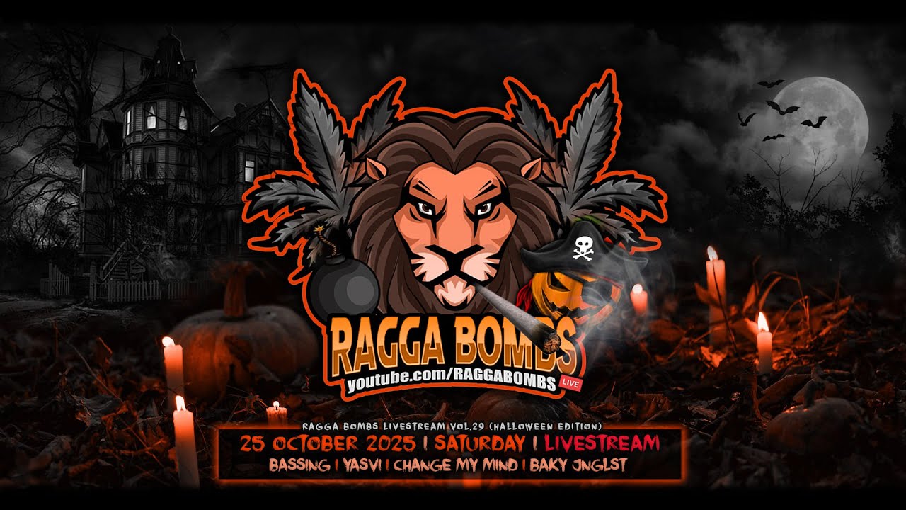 Ragga Bombs ◌ Livestream vol.29 (Halloween Edition) 🕯️🎃👻