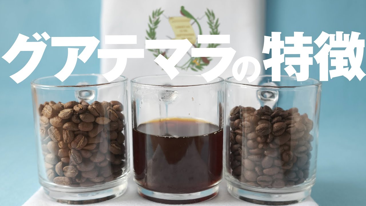 グアテマラのコーヒーの特徴「甘み/酸味/コク」おすすめ豆「コーヒー種類」