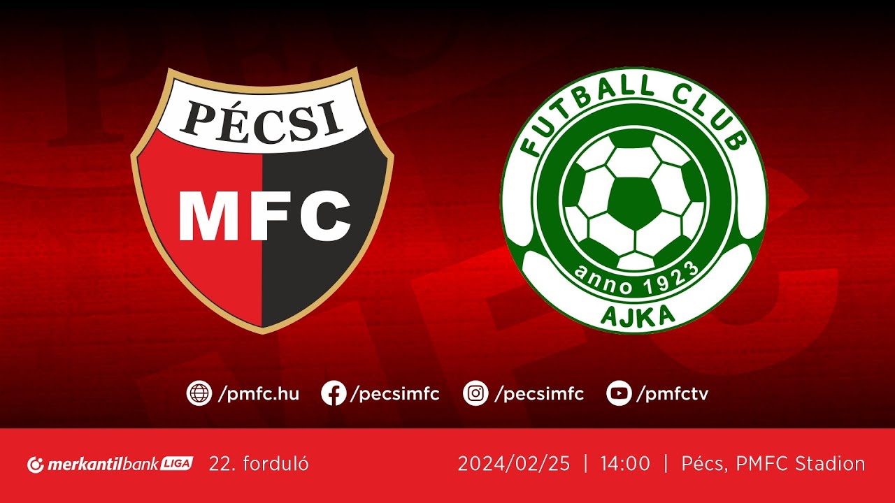 PMFC - FC Ajka | Merkantil Bank Liga NB II | 2023/24 | 22. forduló | PMFC TV