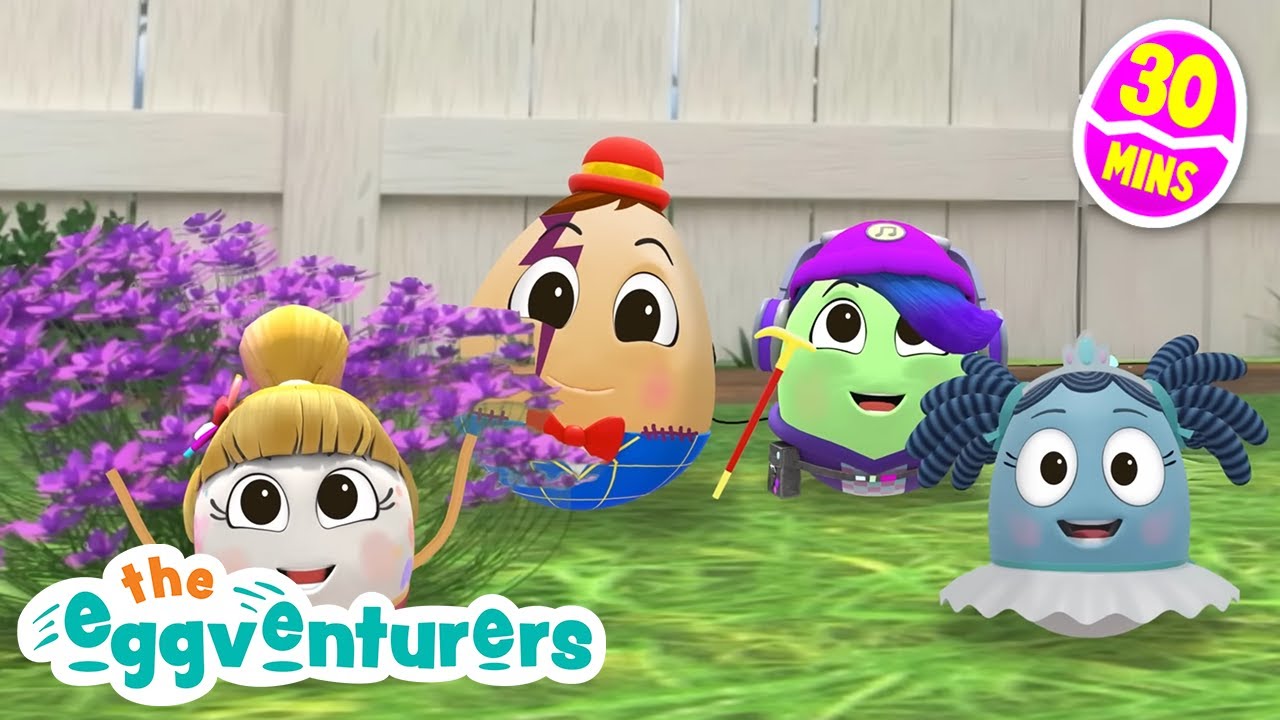 Humpty Dumpty, ABCs, Shapes & More Nursery Rhymes Songs for Kids - The Eggventurers by GoldieBlox