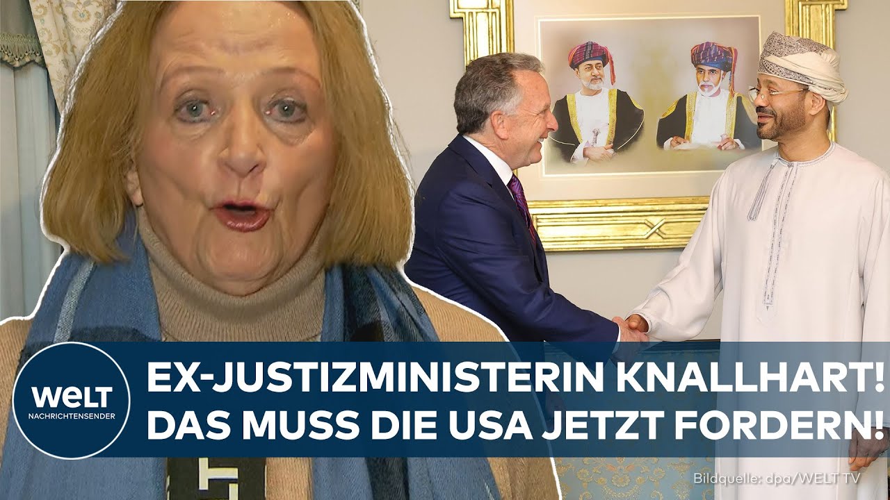 IRAN-KONFLIKT: Ex-Justizministerin knallhart! – Das muss die USA jetzt fordern!