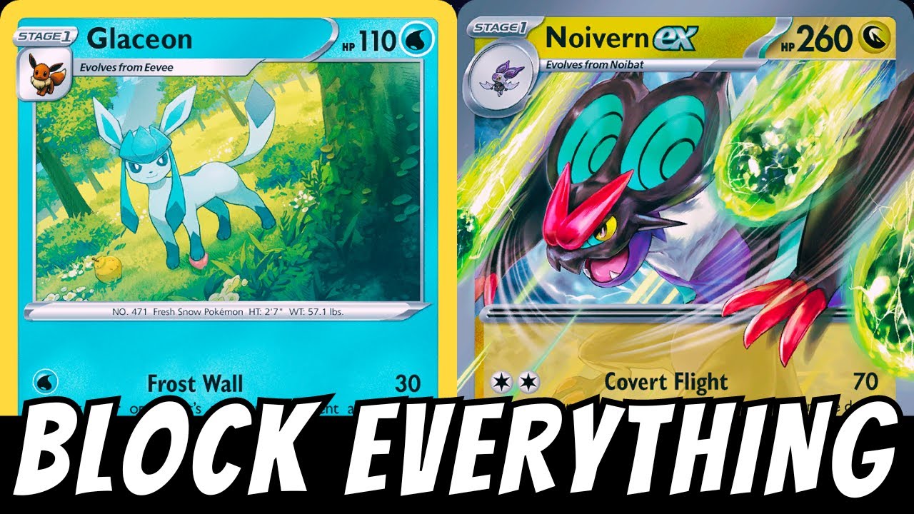 Glaceon + Noivern ex Deck || Pokémon TCG Live || Twilight Masquerade