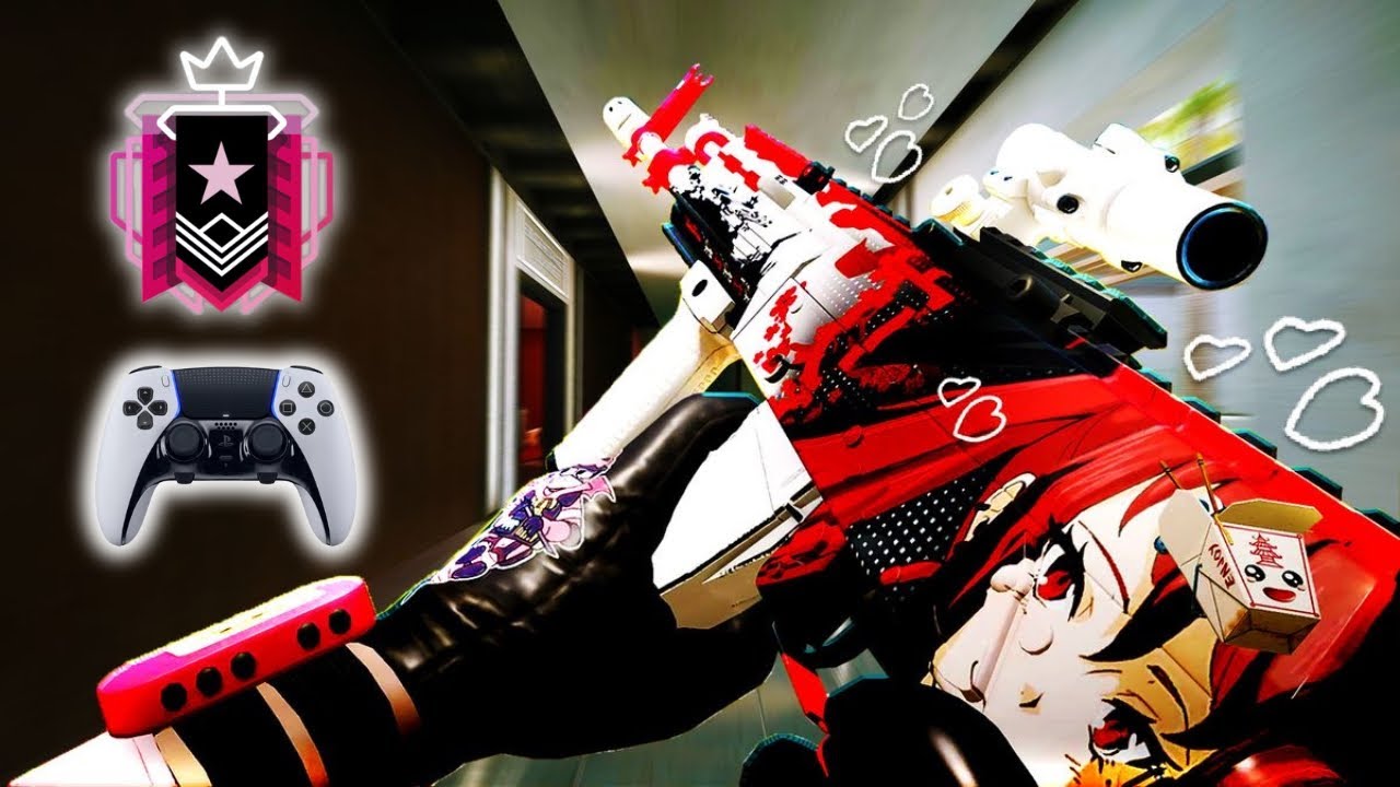 THE #1 BEST SLOW SENS CONTROLLER CHAMPION + NO RECOIL SETTINGS SENSITIVITY - Rainbow Six Siege 