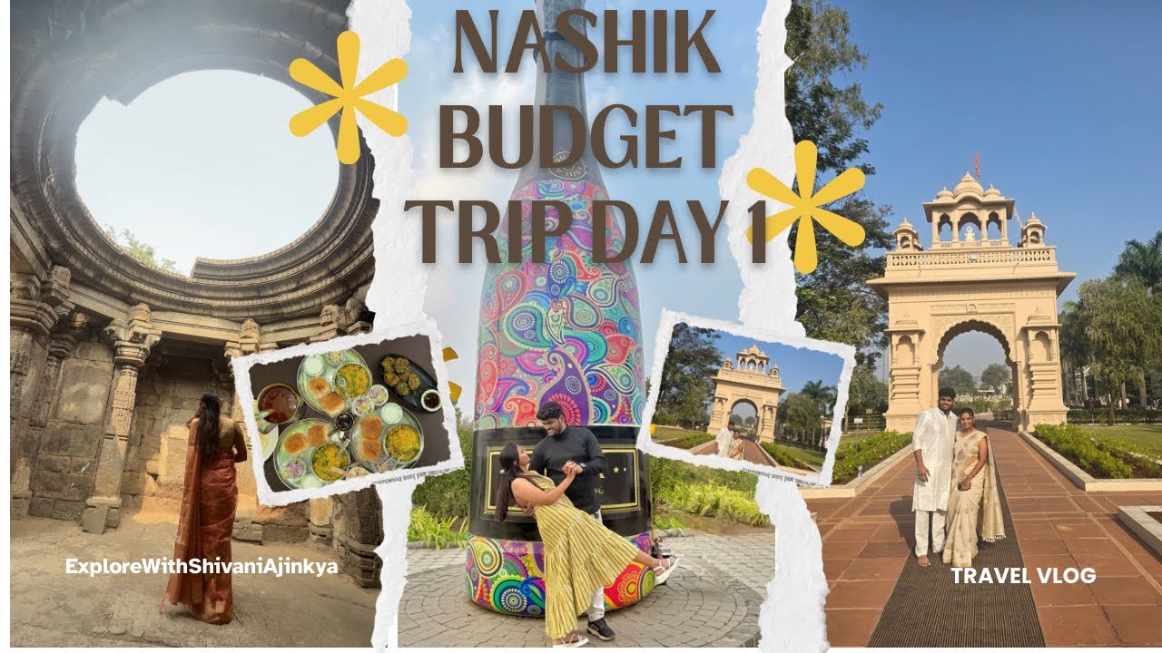 Nashik Trip Day 1 | Complete Travel, Budget & Places | 4 Days Nashik Couple Vlog