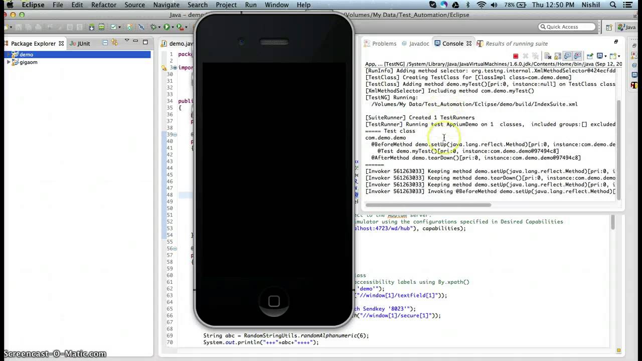 KiwiQA - AppiumDemo POC Sample